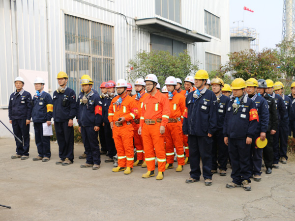 Suqian Factory conducted 2018 special emergency drill for fire accidents